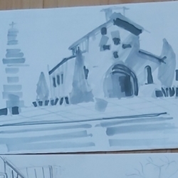 дом и церковь