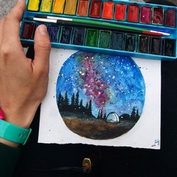 Под звездами