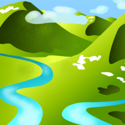 Иллюстрация альпов