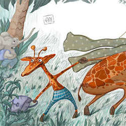 Illustration for children book