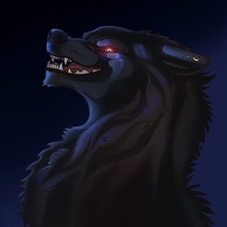 Черный волк