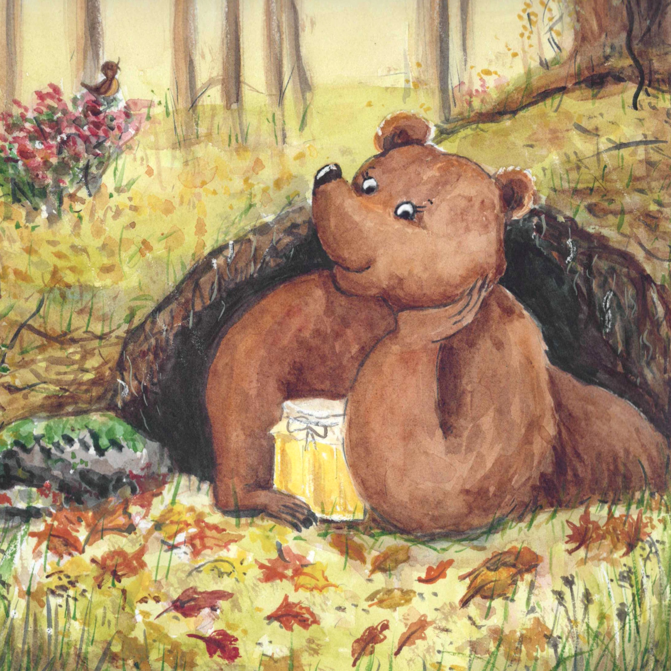 Иллюстрация к медведихе
