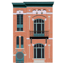 Илюстраиции домов (открытки)