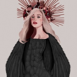 Славянский мифический персонаж - Алконост