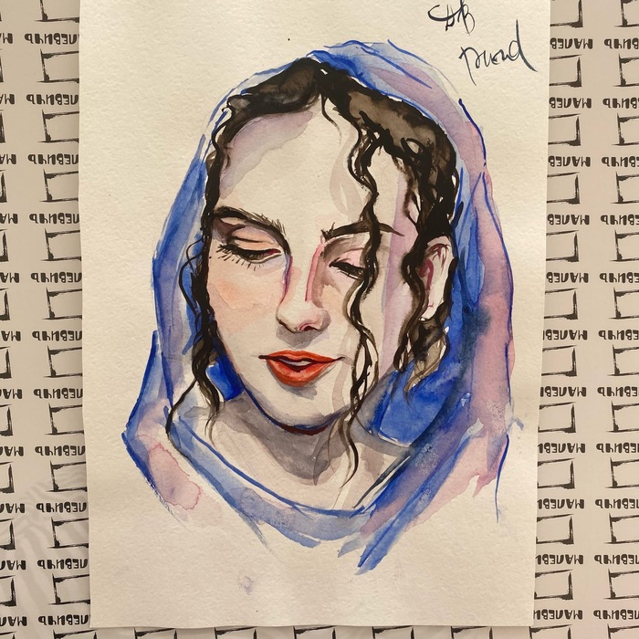 Иллюстрация Портрет по фото в стиле портрет | Illustrators.ru