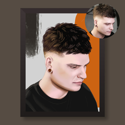 портрет по фото на заказ