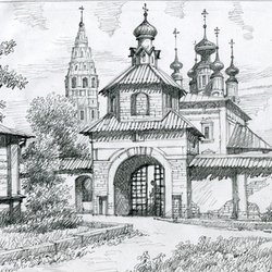 Суздаль.Александровский монастырь
