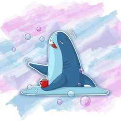 акулье утро