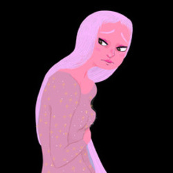 Печальная девушка (персонаж для книжной истории)