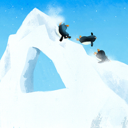 иллюстрация к книге "Пин, Гвин и Пингвин"