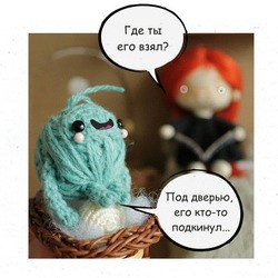 Комикс с игрушками