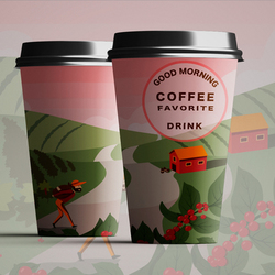 mockup coffe