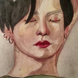 King. Art by Jeon Jungkook - BTS 