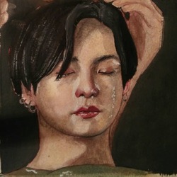 King. Art by Jeon Jungkook - BTS 