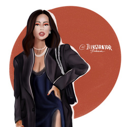 Иллюстрация женщины