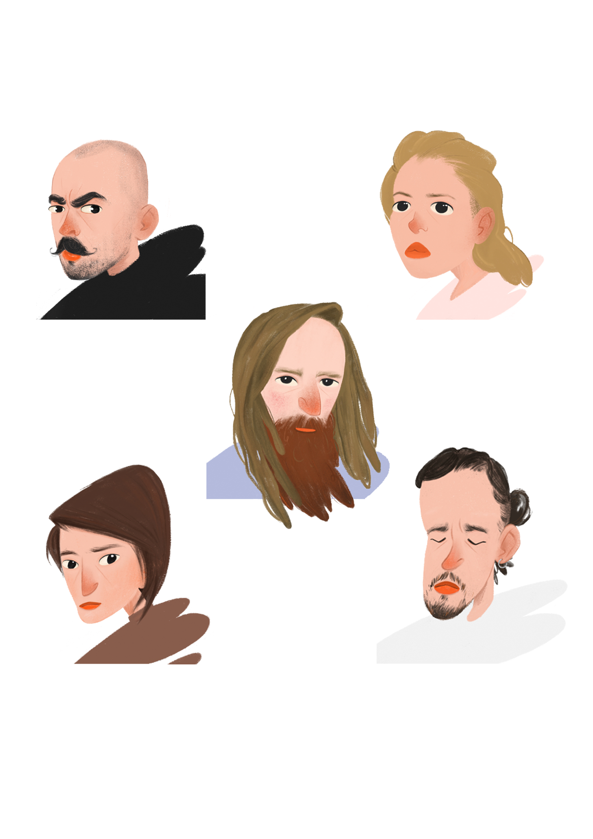 Портреты колумнистов