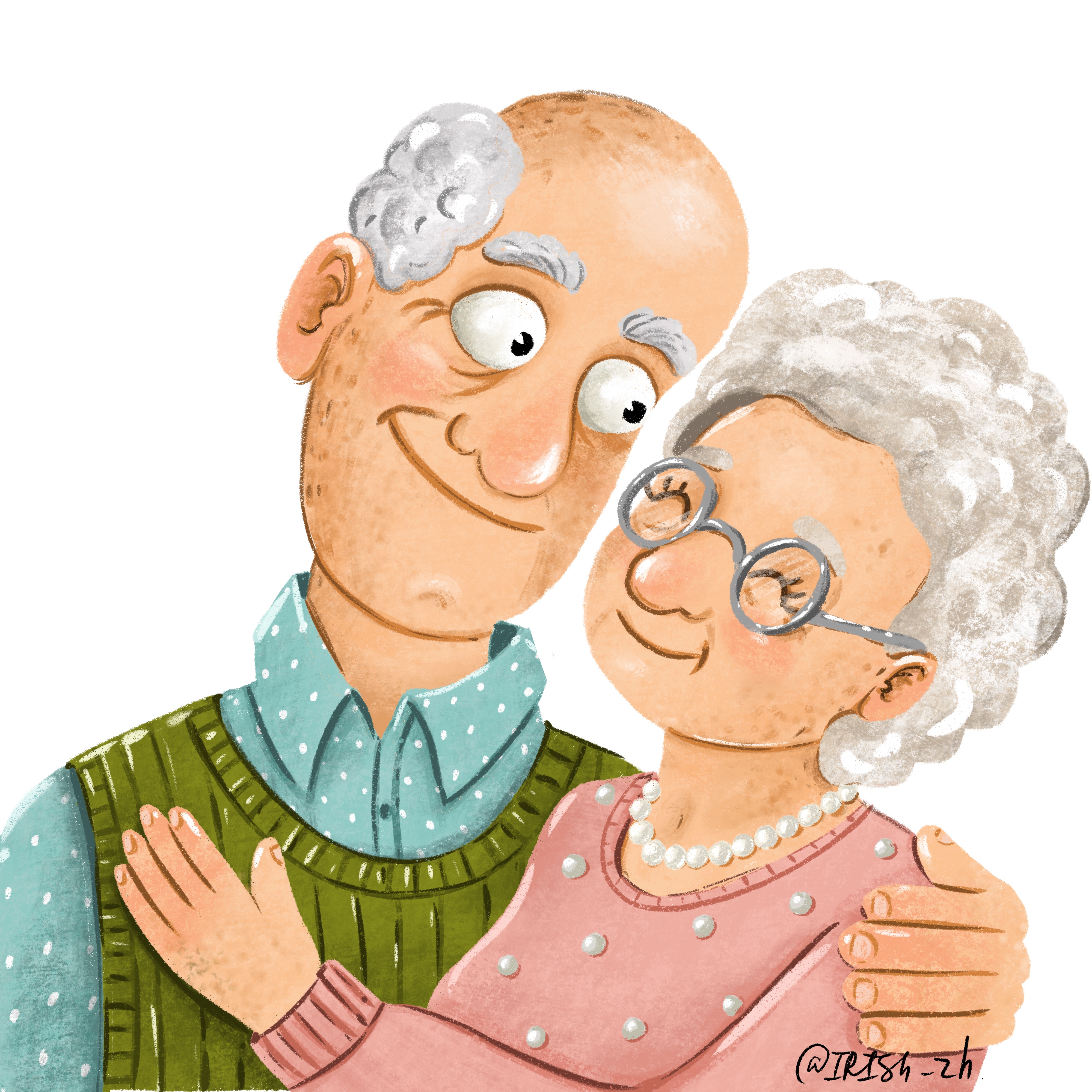 Дед с вилами и бабка картинка