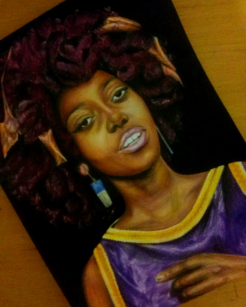 Портрет африканки