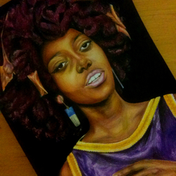 Портрет африканки