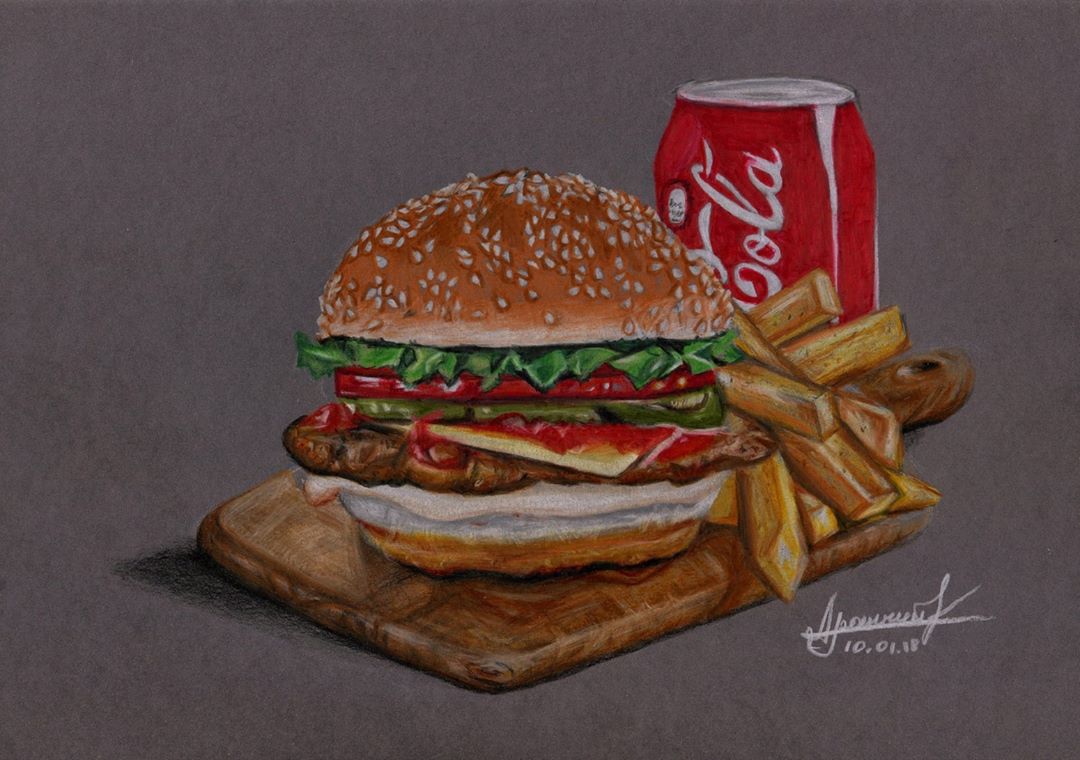 Фуд иллюстрация