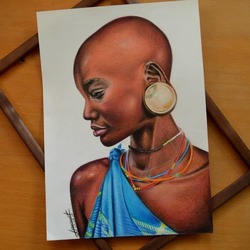 Портрет африканки