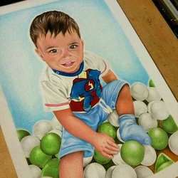 Детский портрет на заказ