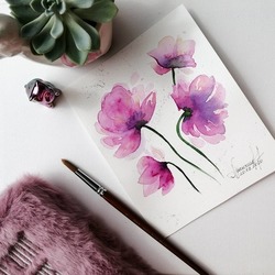 Абстрактные цветы