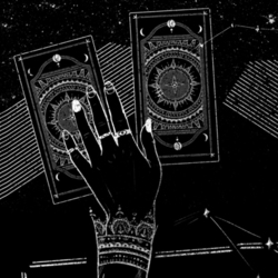 Форзац для "Arcanes Tarot Zine"