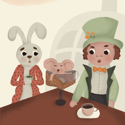 Алиса в стране чудес. Безумное чаепитие