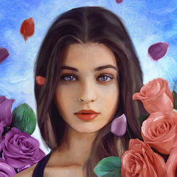 портрет маслом