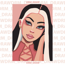 Стилизованный портрет в Illustrator