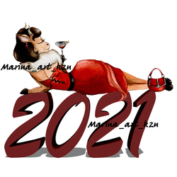 Символ года 2021 Новый год 2021 бык
