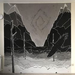 Роспись стены