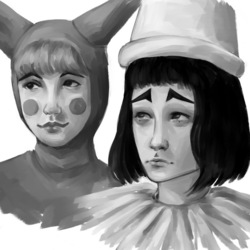 Арлекин и Пьеро