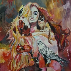 Девушка весна