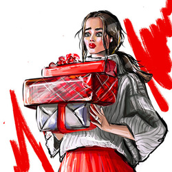 Новогодняя иллюстрация