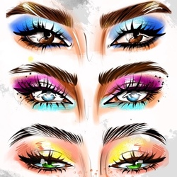Make up Facechart
