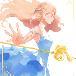 Blue princess