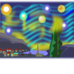 лунная ночь