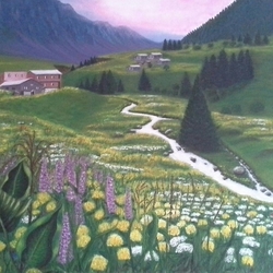 горный  пейзаж