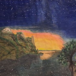 Рассвет стирает звёзды