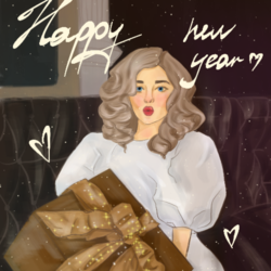 Новогодняя открытка 