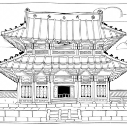 Раскраска-Антистресс «Чхандоккун»