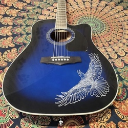 Роспись акустической гитары