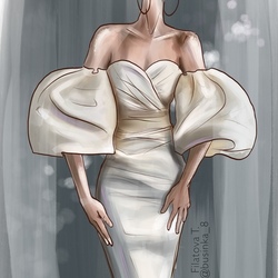 Dress illustration 