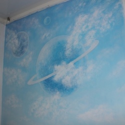 Роспись стены по заказу