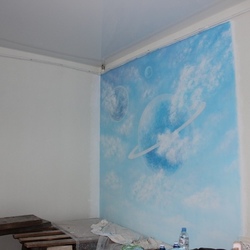 Роспись стены по заказу