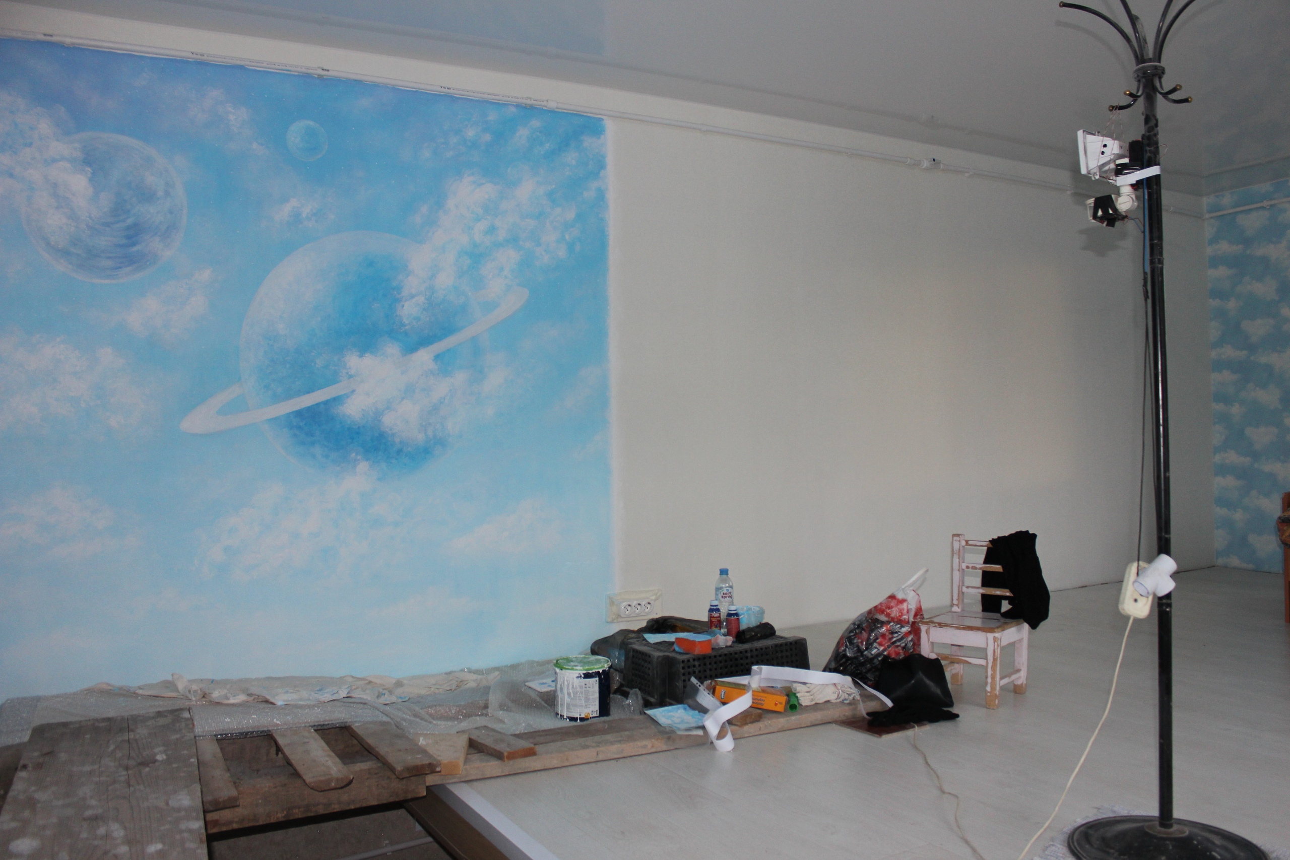 Роспись стены по заказу