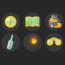 Pirate icons