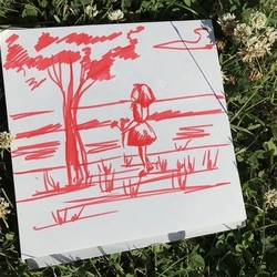 Девочка в поле